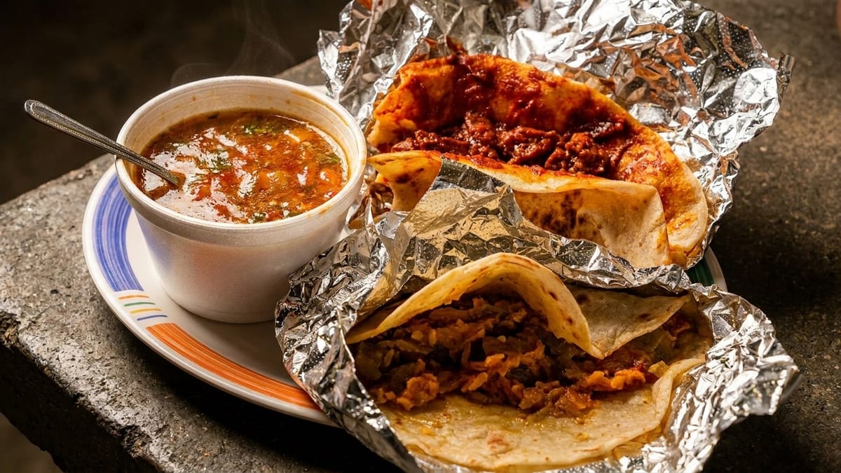 Breakfast tacos and morning plates