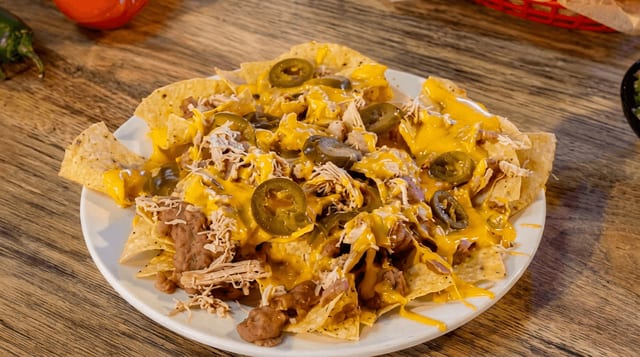 Chicken Nachos.