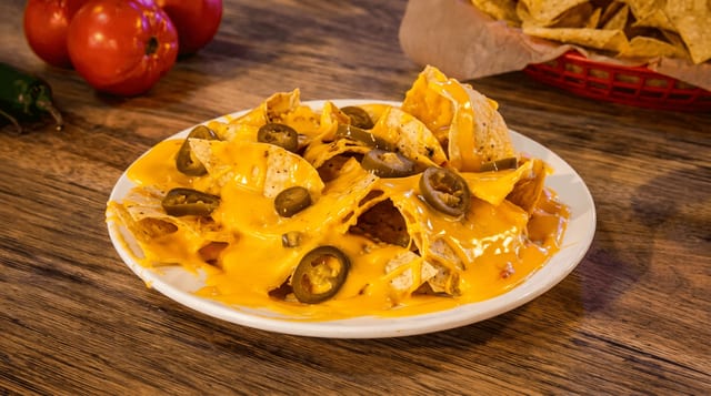 Cheese Nachos.