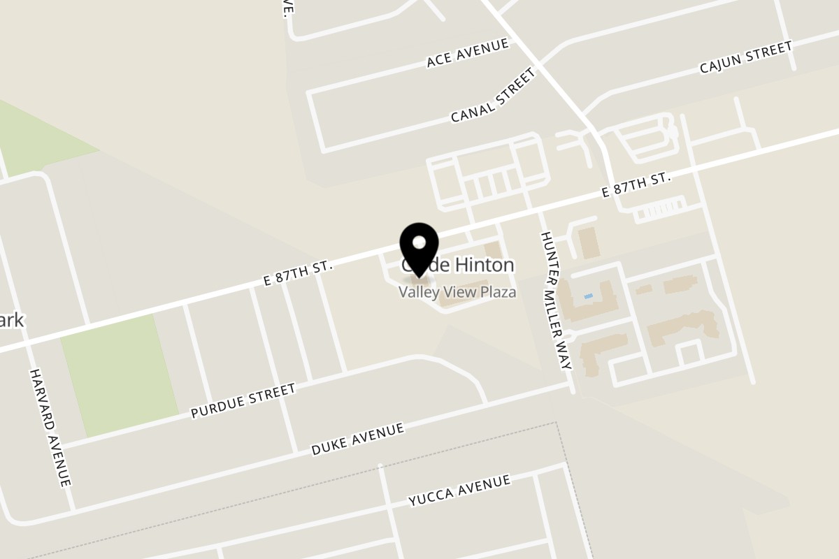 Map showing the location of Tio Gordo's on 960 E 87th St Ste c in Odessa